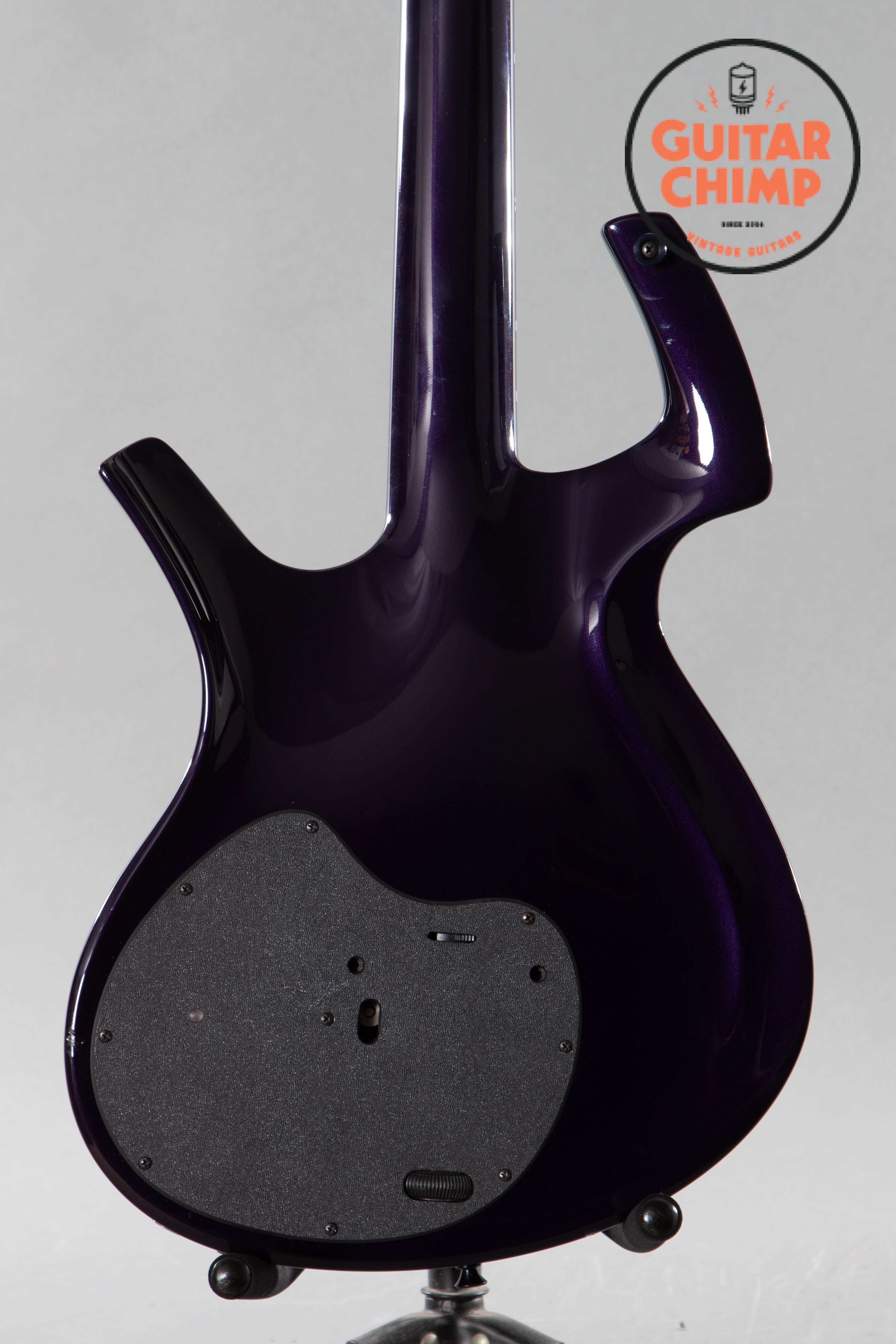 2004 Parker Fly Deluxe Italian Plum Purple Guitar Chimp