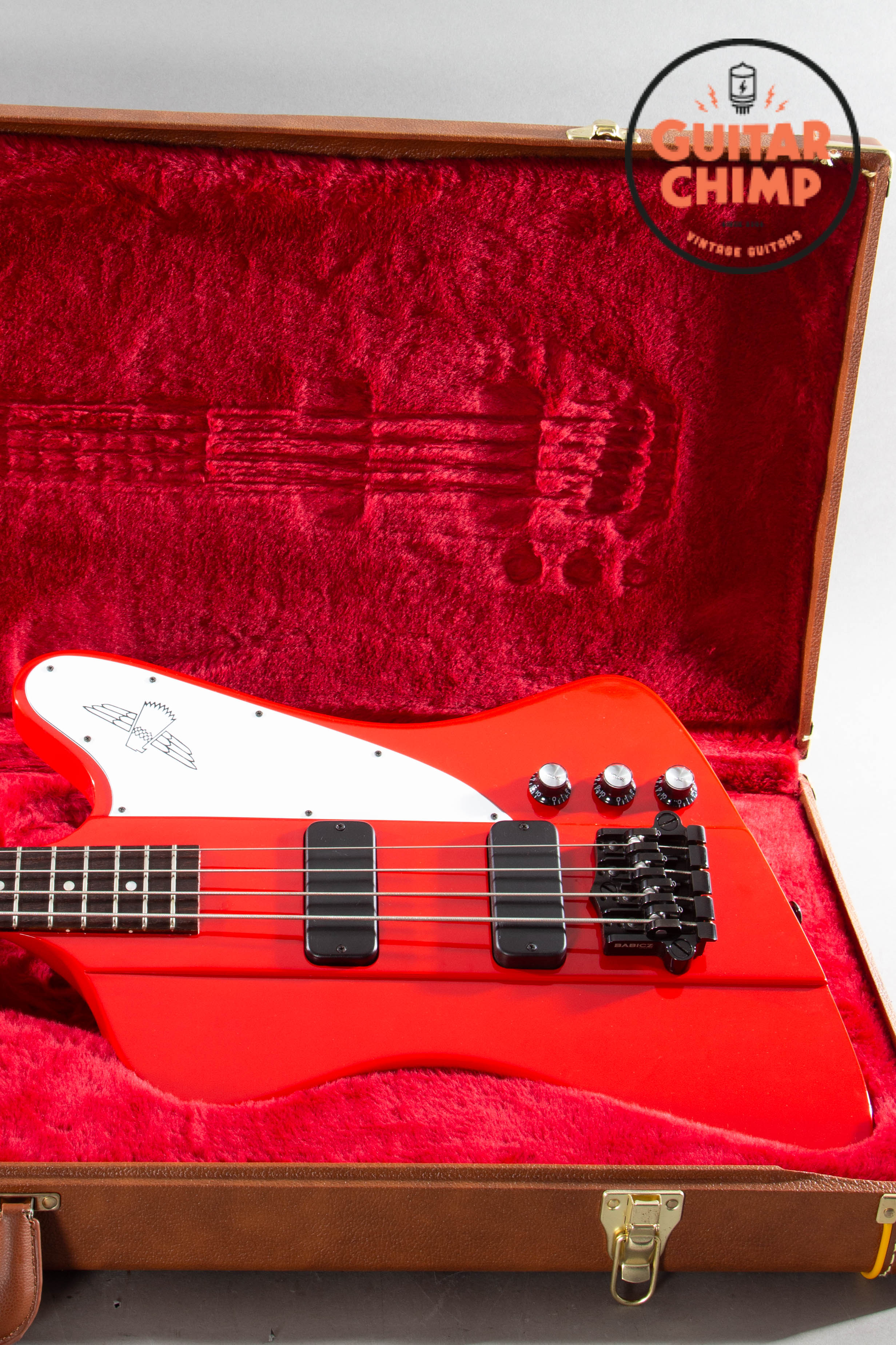 2018 Gibson Thunderbird IV Bright Cherry OHSC Babicz Bridge Rare