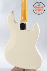 1995 Fender Japan Left-Handed 5-String Jazz Bass Vintage White