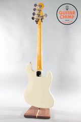 1995 Fender Japan Left-Handed 5-String Jazz Bass Vintage White