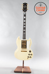 2001 Gibson Custom Shop Sg Les Paul Custom ’61 Reissue 3-Pickup Classic White