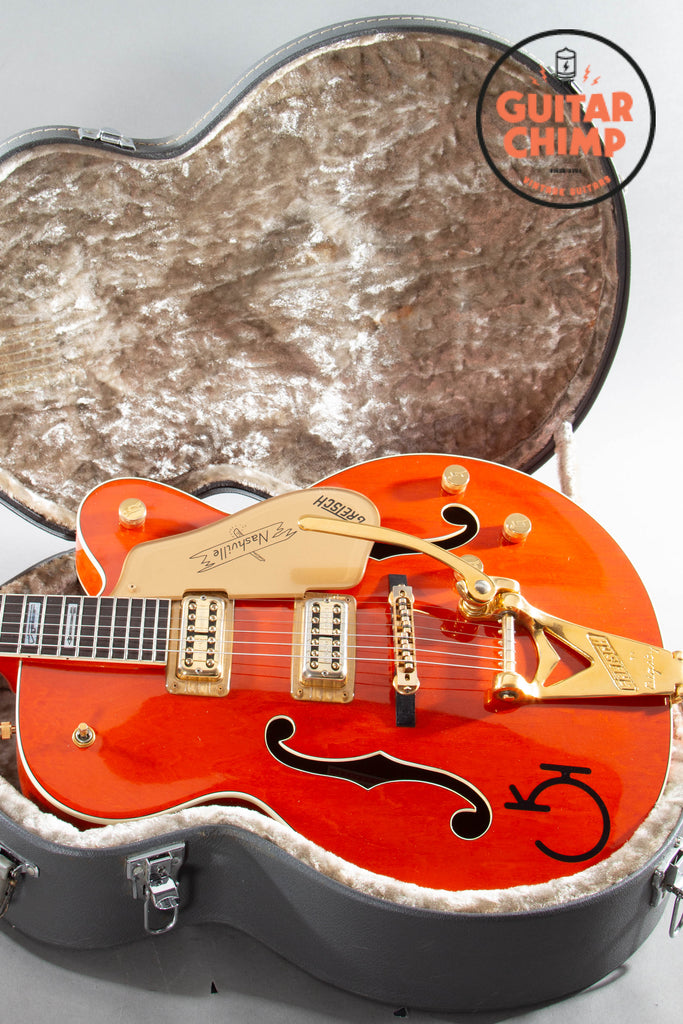 1996 Gretsch 6120W Nashville Filter’Tron Bigsby OHSC Western Inlays