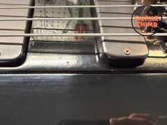 1997 Gibson Thunderbird IV Ebony Black Bass OHSC Ebony Board
