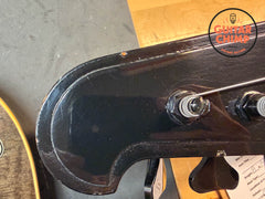 1997 Gibson Thunderbird IV Ebony Black Bass OHSC Ebony Board