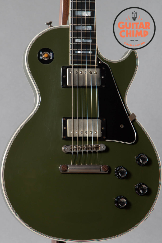 2016 Gibson Custom Shop Les Paul Custom VOS Olive Drab Green