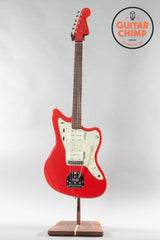 2022 Fender Limited Edition ’62 American Vintage “Think Skin” Jazzmaster Fiesta Red Matching Headstock