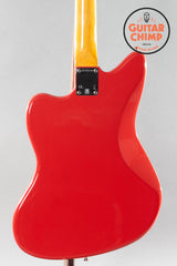 2022 Fender Limited Edition ’62 American Vintage “Think Skin” Jazzmaster Fiesta Red Matching Headstock