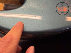 2006 Fender Japan CIJ JB75-94US ’75 Reissue Jazz Bass – Old Lake Placid Blue Matching Headstock | Block Inlays