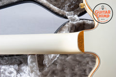 1998 Gretsch 7594 White Falcon Bigsby OHSC Filter’Tron Ebony Board