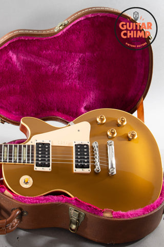 1996 Gibson Les Paul Classic Gold Top OHSC Early Rare ABR-1 496R 500T
