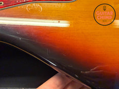 1997 Fender Japan CIJ JG66-85 ’62 Reissue Jaguar 3-Tone Sunburst w/ HSC