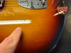 1997 Fender Japan CIJ JG66-85 ’62 Reissue Jaguar 3-Tone Sunburst w/ HSC