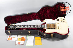 2001 Gibson Custom Shop Sg Les Paul Custom ’61 Reissue 3-Pickup Classic White