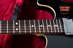 2019 Fender Japan MIJ Modern Stratocaster HH Black Tweed HSC Matching Headstock