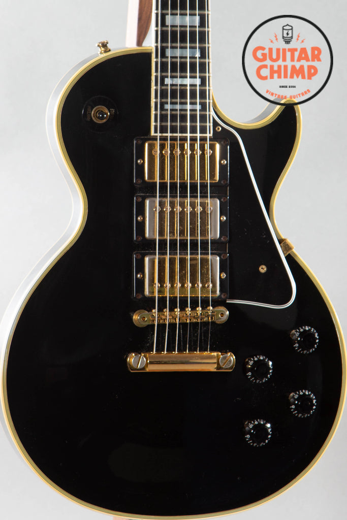 2000 Gibson Custom Shop Les Paul Custom ’57 Historic Reissue 3-Pickup Black Beauty