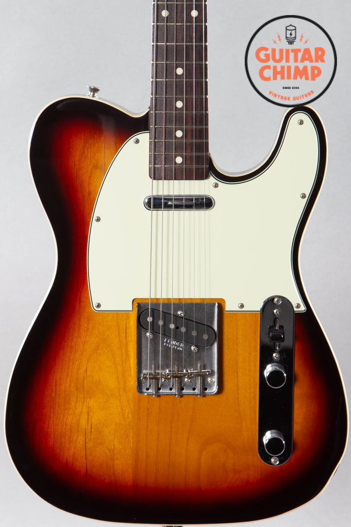 2015 Fender Japan TL62B ’62 Reissue Telecaster Custom 3-Tone Sunburst