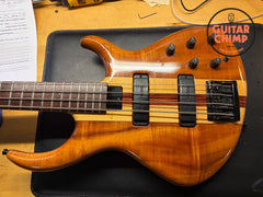 1990 Tobias Basic 4 Pre-Gibson Koa Bass Bartolini TCT/TQB Rare Burbank Era w/ HSC