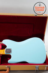 2007 Fender Japan MIJ Mustang ’69 Reissue MG69 Sonic Blue Tweed HSC 7lb 2oz