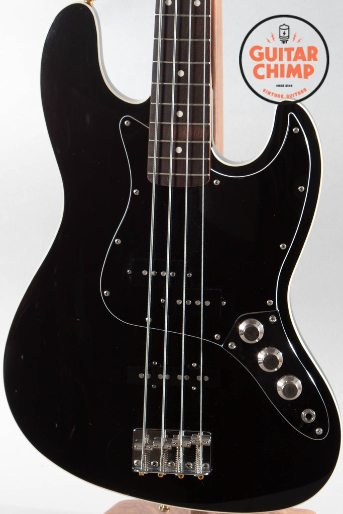 2015 Fender Aerodyne Jazz Bass Black