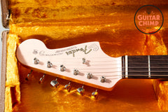 2008 Fender American Vintage AVRI ’62 Thin Skin Jazzmaster Shell Pink Matching Headstock OHSC COA