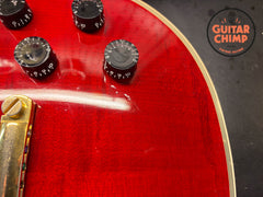 2015 Gibson Custom Shop Les Paul Custom Figured Trans Red w/ OHSC & COA