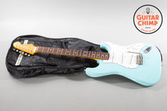 2010 Fender Japan ST62-70TX ’62 Reissue Stratocaster Sonic Blue ~Texas Special Pickups~