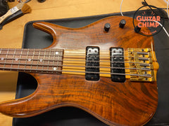 1990 Ken Smith BT5 5-String Bass Guitar Walnut