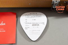2025 Fender MIJ Japan Traditional Collection 60s Stratocaster White Pearl Matching Headstock Tweed HSC