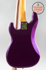 2018 Fender Limited Edition Midnight Hour Precision P Bass Purple Sparkle Gloss