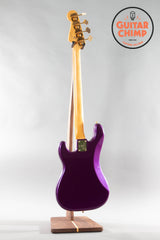 2018 Fender Limited Edition Midnight Hour Precision P Bass Purple Sparkle Gloss