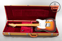 1985 Fender Japan TL62B-70 ’62 Reissue Telecaster Custom Sunburst Maple Board Tweed HSC