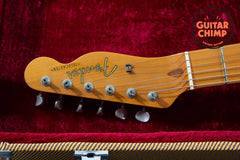1985 Fender Japan TL62B-70 ’62 Reissue Telecaster Custom Sunburst Maple Board Tweed HSC