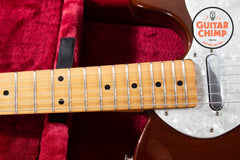 1986 Fender MIJ Japan TN70-85 MAHO Mahogany Thinline Telecaster Tweed HSC