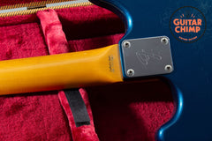 1999 Fender MIJ Japan MG-69 Mustang ’69 Reissue Competition Lake Placid Blue Tweed HSC