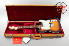 2022 Fender Japan MIJ Heritage 60s Telecaster Custom Sunburst Nitro Double Bound Tweed HSC