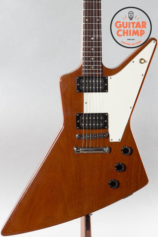 1990 Gibson Custom Shop Edition ’76 Reissue Explorer Natural