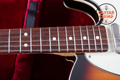 2022 Fender Japan MIJ Heritage 60s Telecaster Custom Sunburst Nitro Double Bound Tweed HSC