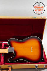 2022 Fender Japan MIJ Heritage 60s Telecaster Custom Sunburst Nitro Double Bound Tweed HSC