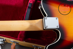 2022 Fender Japan MIJ Heritage 60s Telecaster Custom Sunburst Nitro Double Bound Tweed HSC