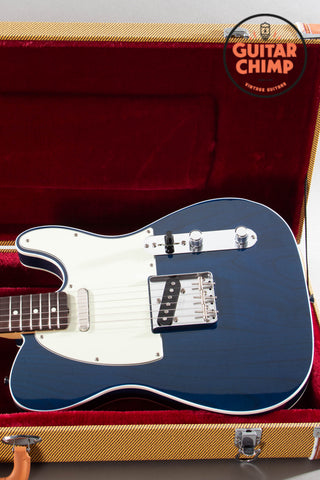 2024 Fender MIJ Japan Ishibashi FSR Traditional 60s Telecaster Custom Blue Transparent Tweed HSC