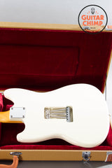 2022 Fender MIJ Japan Char Signature Mustang Olympic White Tweed HSC