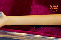 2022 Fender MIJ Japan Char Signature Mustang Olympic White Tweed HSC