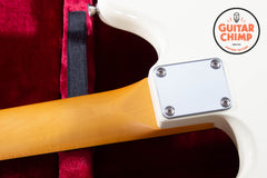 2022 Fender MIJ Japan Char Signature Mustang Olympic White Tweed HSC