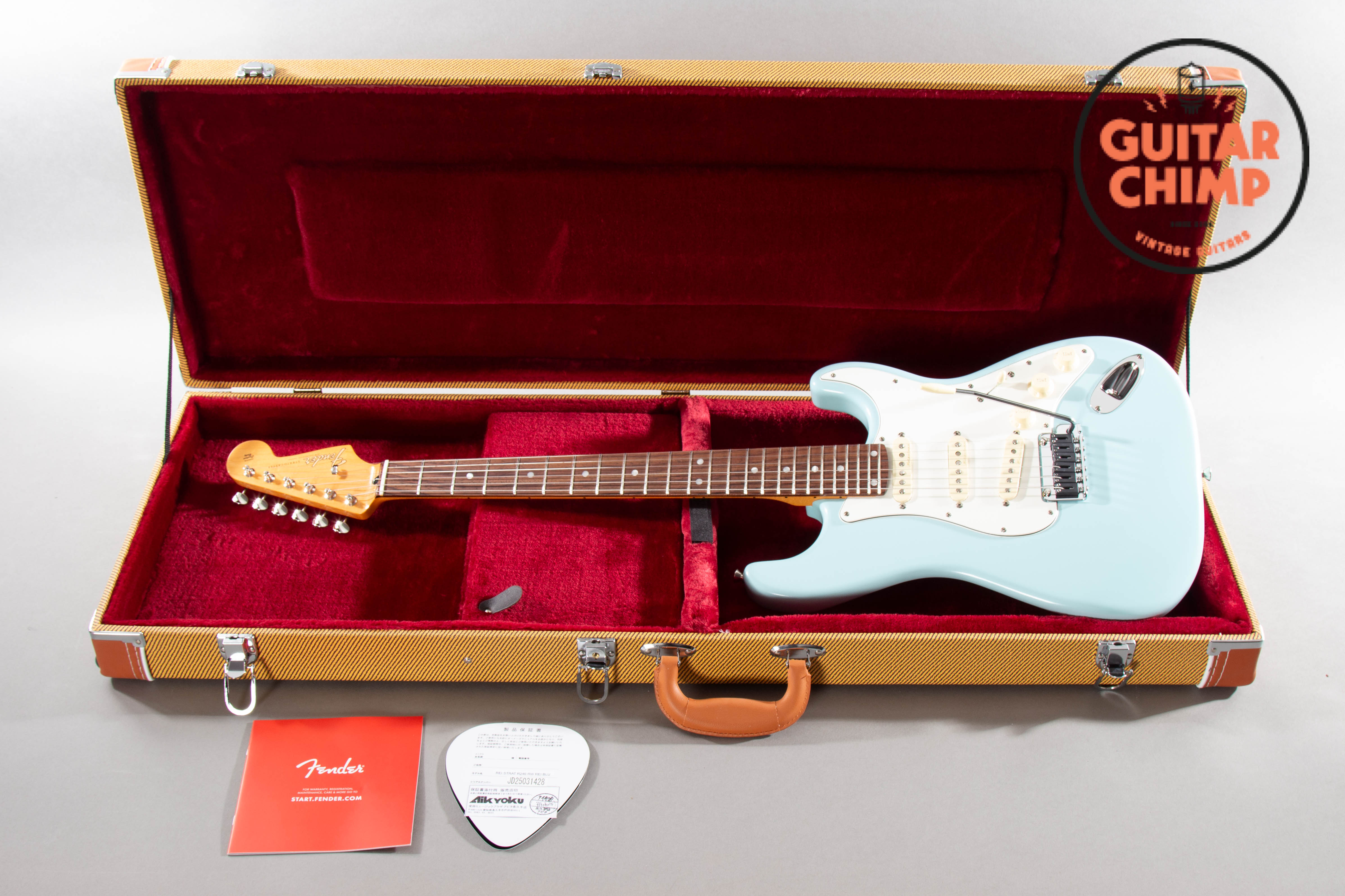 2025 Fender MIJ Japan Limited Edition Rei Stratocaster R246 Rei