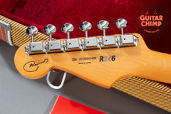 2025 Fender MIJ Japan Limited Edition Rei Stratocaster R246 Rei Blue Tweed HSC