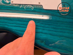 2019 Fender Japan MIJ Michiya Haruhata Stratocaster Caribbean Blue Transparent Tweed HSC