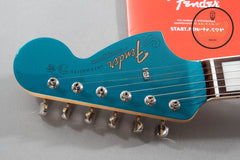 2025 Fender MIJ Japan Late ’60s Jazzmaster Ocean Turquoise Block Inlays Gig Bag
