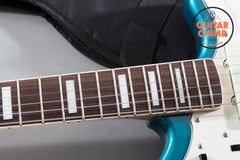 2025 Fender MIJ Japan Late ’60s Jazzmaster Ocean Turquoise Block Inlays Gig Bag