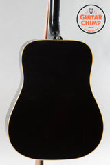 2010 Gibson Hummingbird Acoustic Guitar Ebony Black