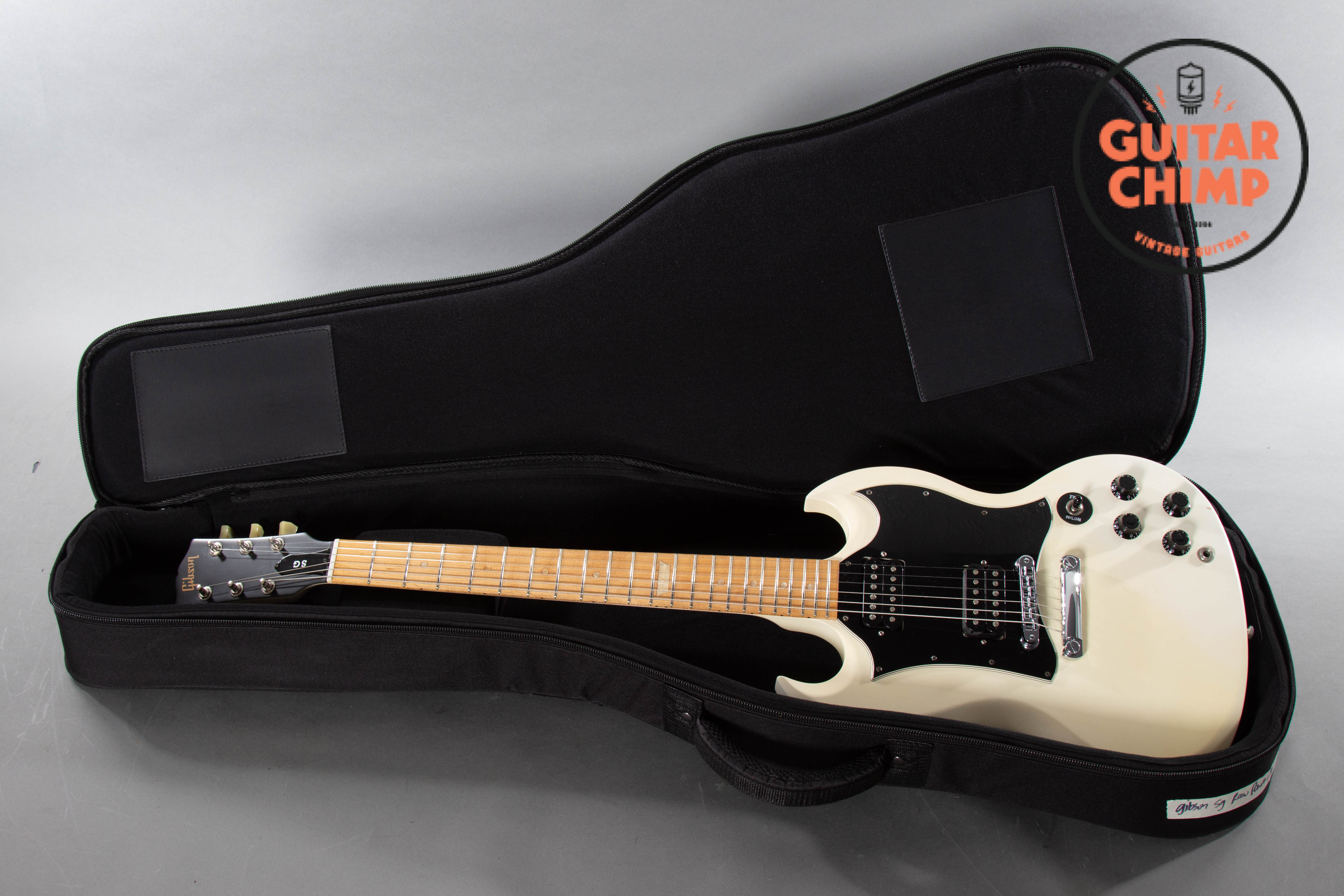 2009 Gibson SG Raw Power Satin White